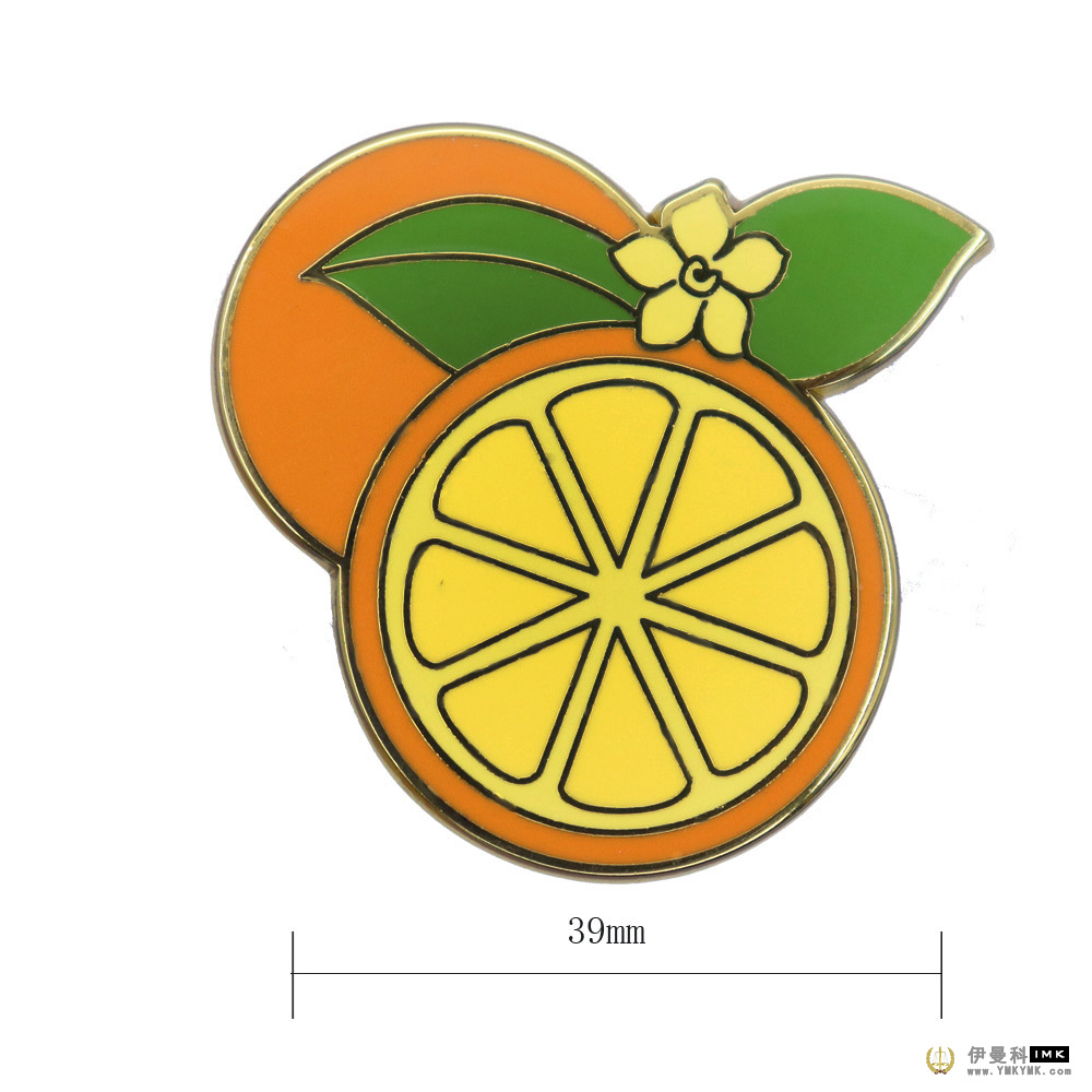 Fruit orange badge in Custom Design Badge 图1张